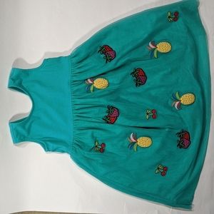 Hanna Andersson green dress size 8/ 130cm